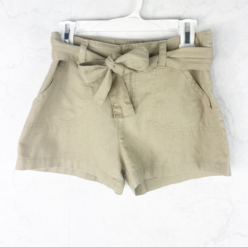 [between me & you] Classic Tan Tying Shorts